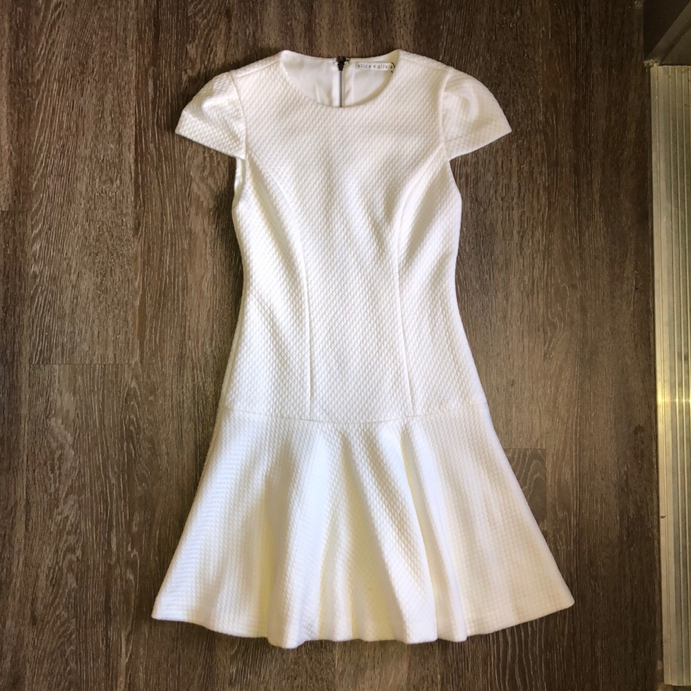 White Alice and Olivia dress